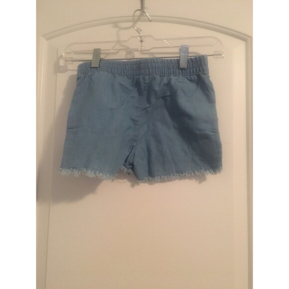 Delias Girl Graphic Denim Shorts Lightweight Girls Size 5/6 - Picture 5 of 5